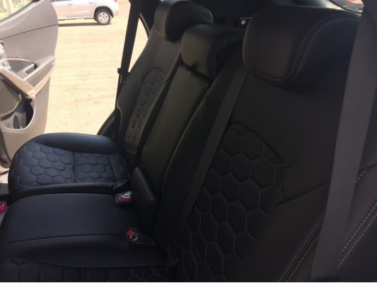 Каркасные авточехлы на Hyundai Santa Fe 3 Каркасные авточехлы на Hyundai Santa Fe 3