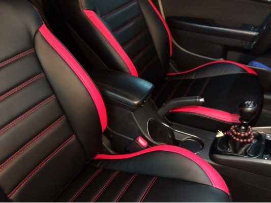 Каркасные авточехлы на KIA Cerato Koup Каркасные авточехлы на KIA Cerato Koup