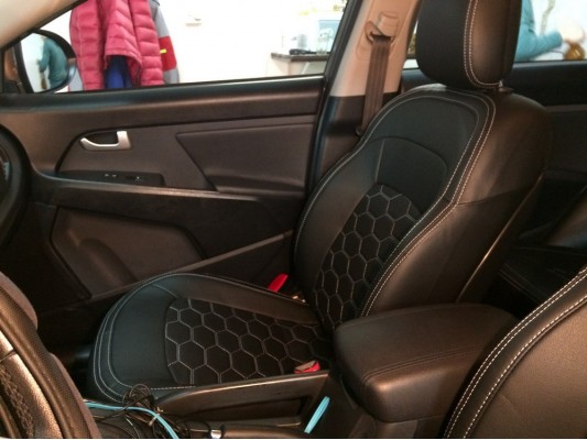 Каркасные авточехлы на KIA Sportage 3