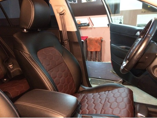 Каркасные авточехлы на KIA Sportage 4