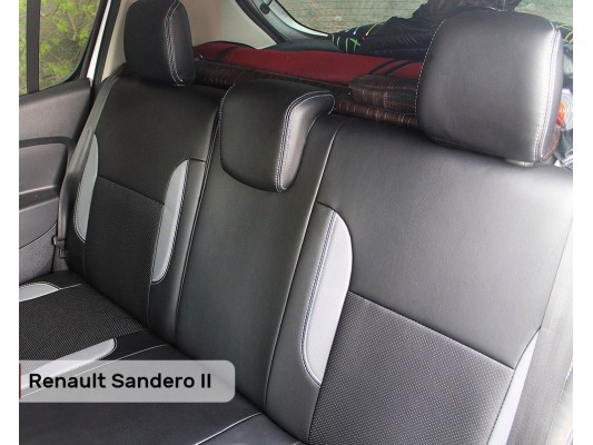 Каркасные авточехлы на Renault Sandero Stepway 2 Каркасные авточехлы на Renault Sandero Stepway 2