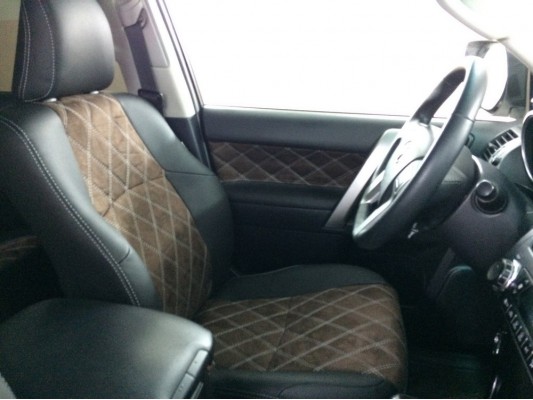 Каркасные авточехлы на Toyota Land Cruiser Prado 150